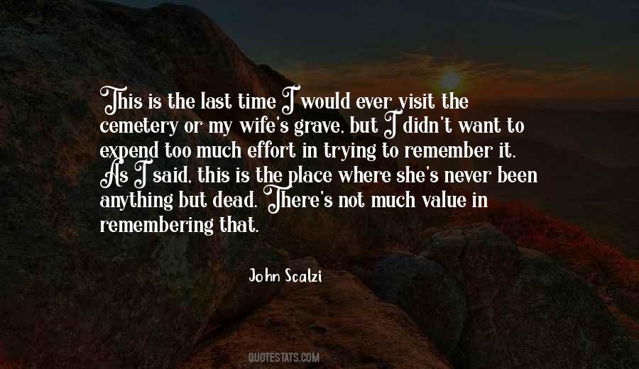 Wife Death Quotes #1755986