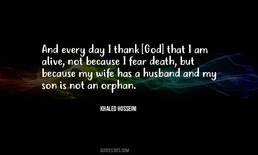 Wife Death Quotes #177686