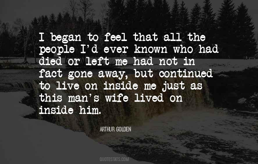 Wife Death Quotes #1854078