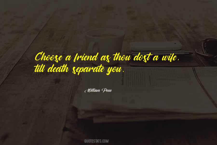 Wife Death Quotes #338607