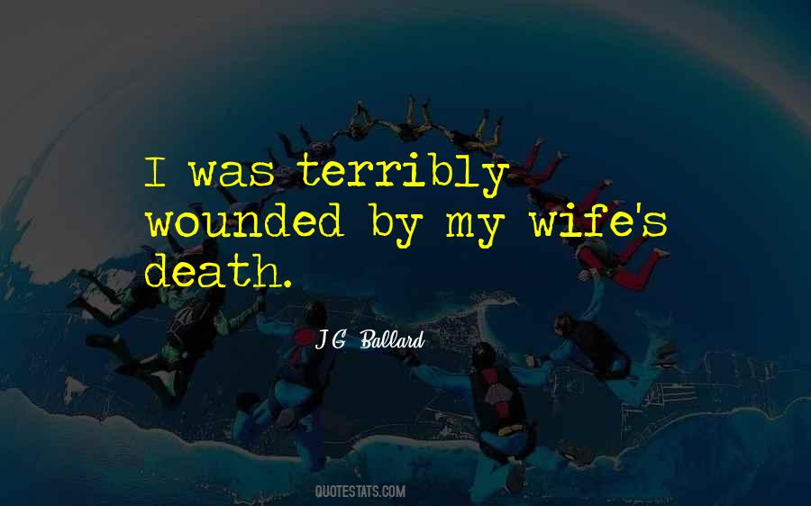 Wife Death Quotes #436147