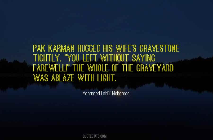 Wife Death Quotes #635441
