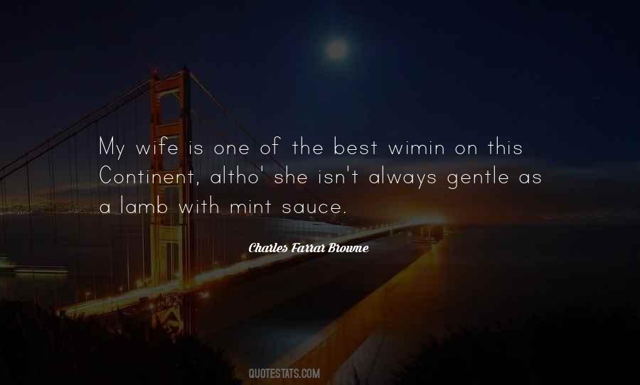 Wife Is Best Quotes #629450