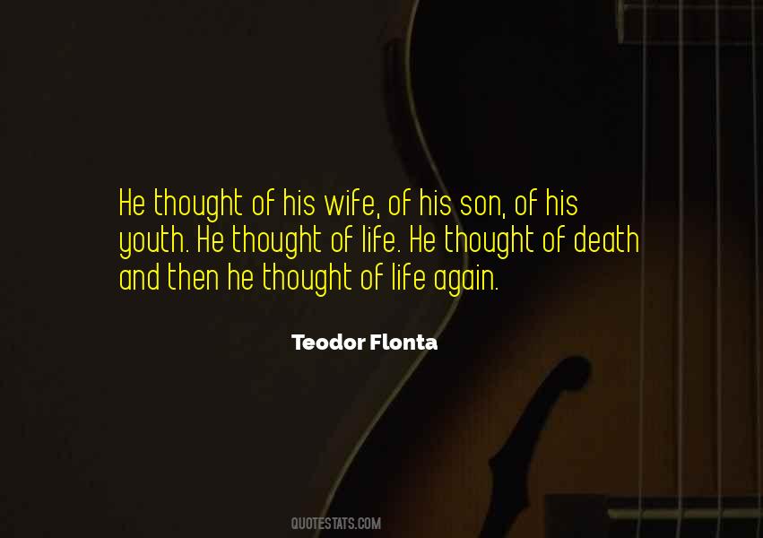 Wife's Death Quotes #1812410