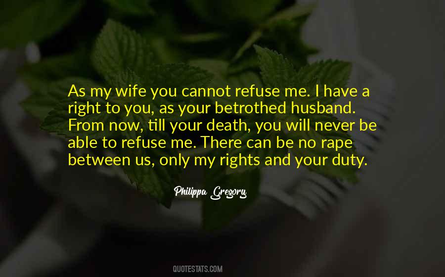 Wife's Death Quotes #596164