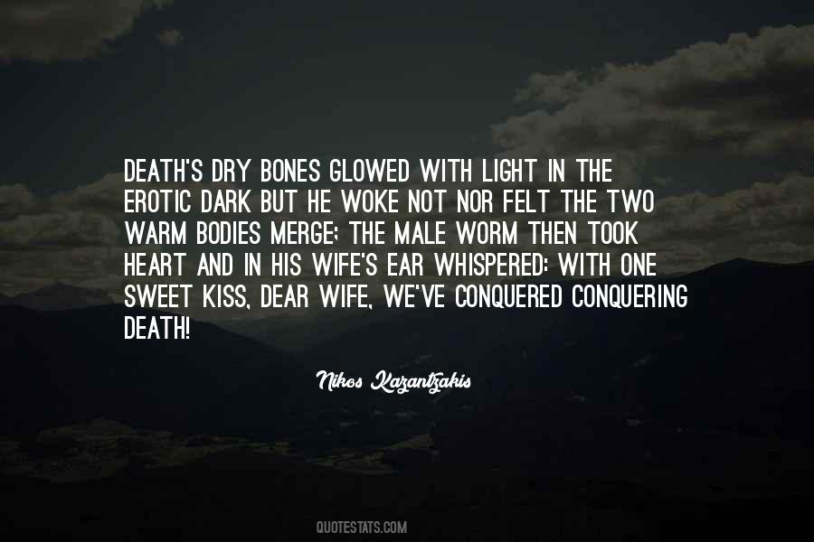 Wife's Death Quotes #783429