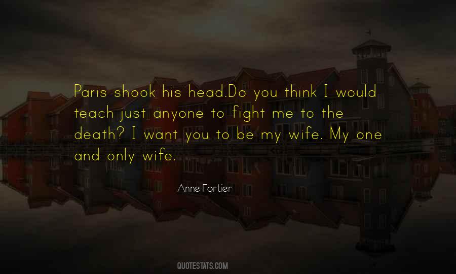 Wife's Death Quotes #930844