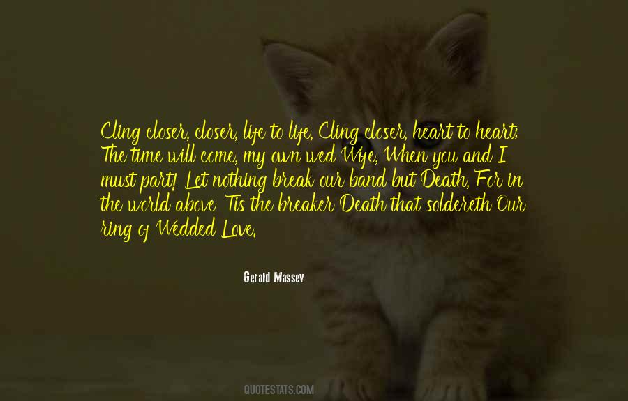 Wife's Death Quotes #963424