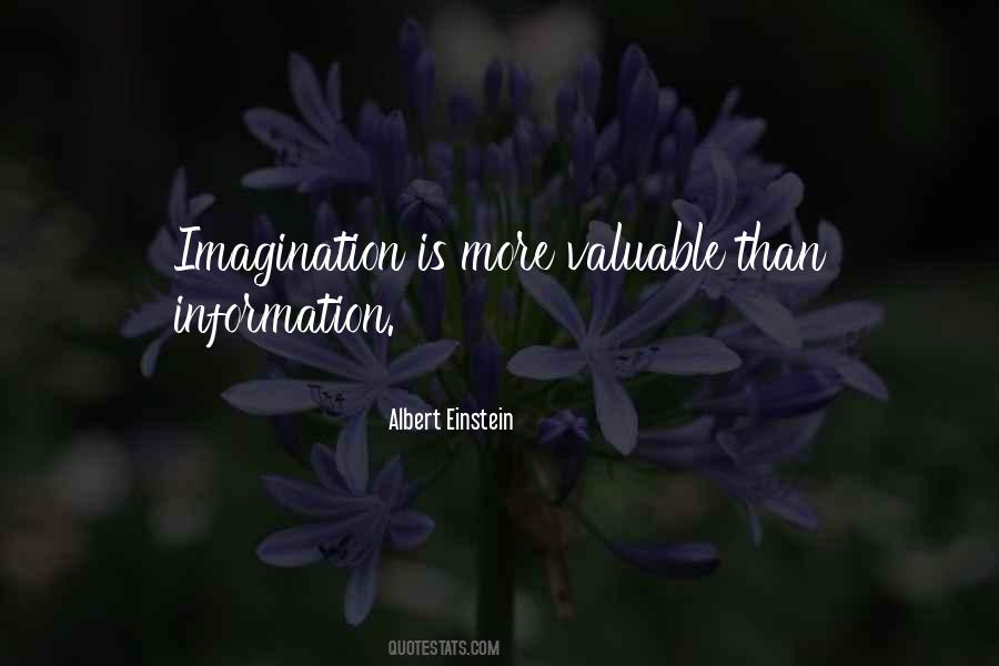 Quotes About Imagination Albert Einstein #49838