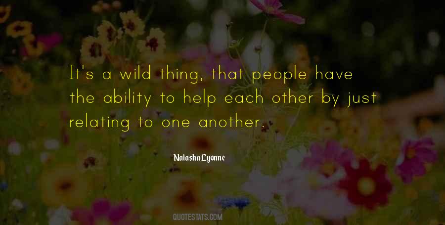 Wild Thing Quotes #353519