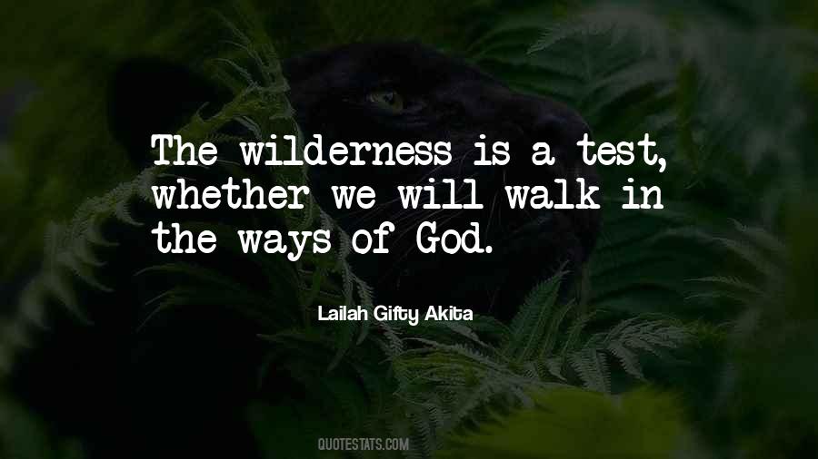 Wilderness God Quotes #1427475