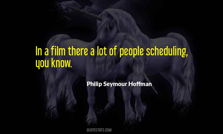 Quotes About Over Scheduling #657674