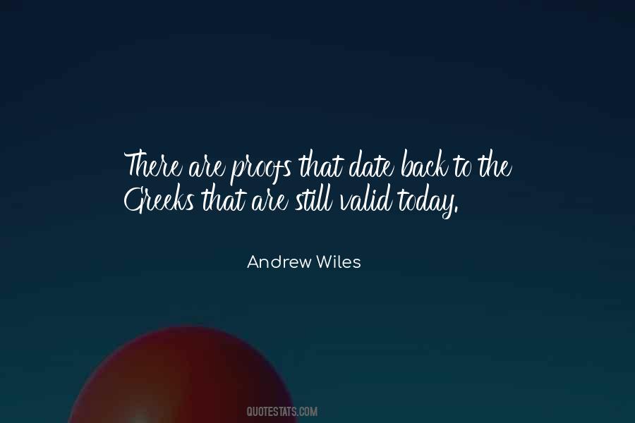 Wiles Quotes #1289078