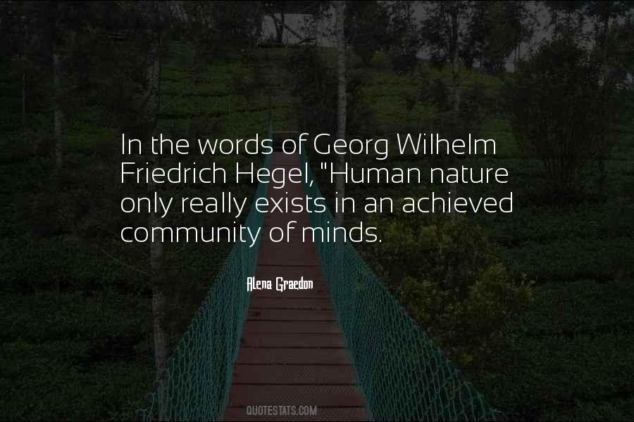 Wilhelm Friedrich Hegel Quotes #614186