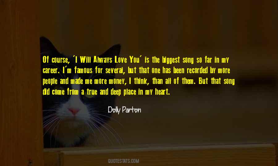 Will Always Love You Quotes #297819