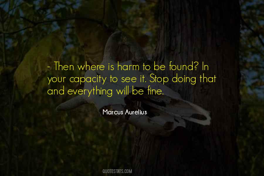 Will Be Fine Quotes #152747