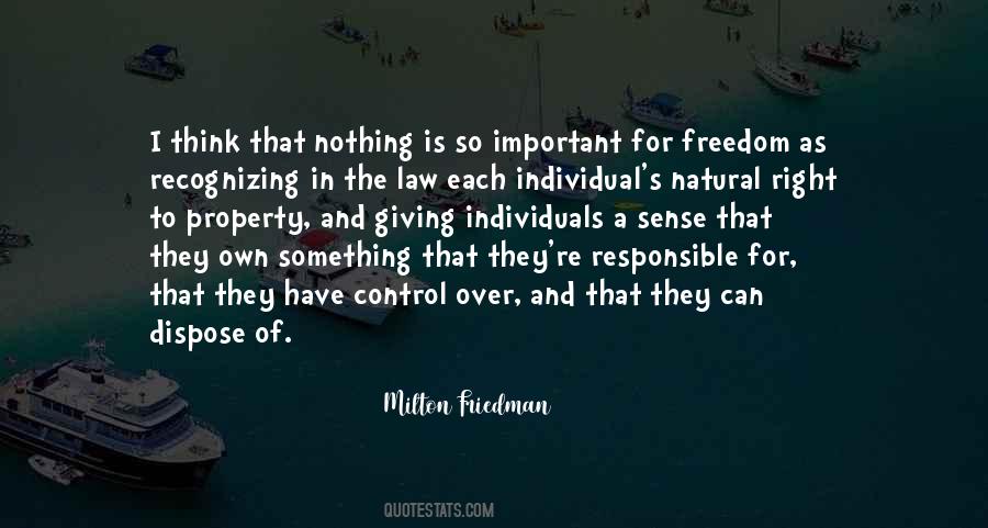 Quotes About Freedom And Control #1734966