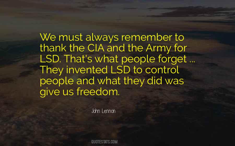 Quotes About Freedom And Control #435265