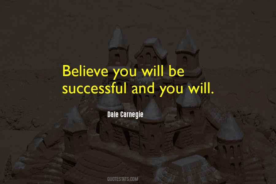 Will Be Successful Quotes #203479