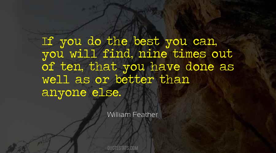 Will Do Better Quotes #14988