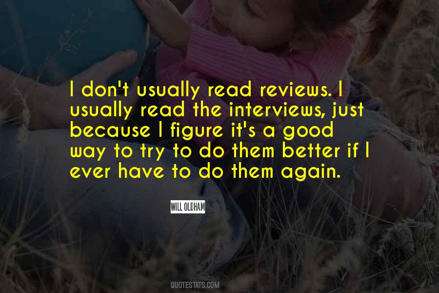 Will Do Better Quotes #174896