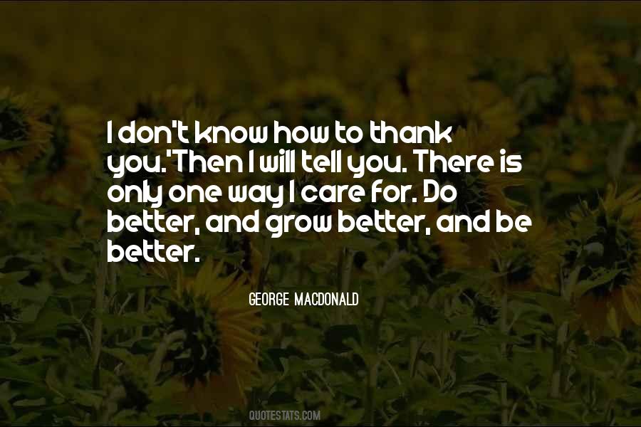 Will Do Better Quotes #195505