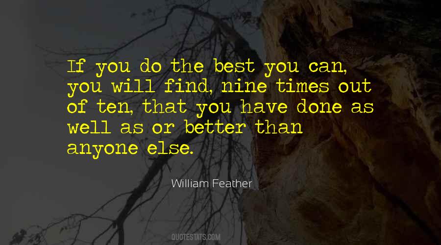 Will Do The Best Quotes #14988