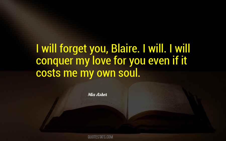 Will Forget You Quotes #134875