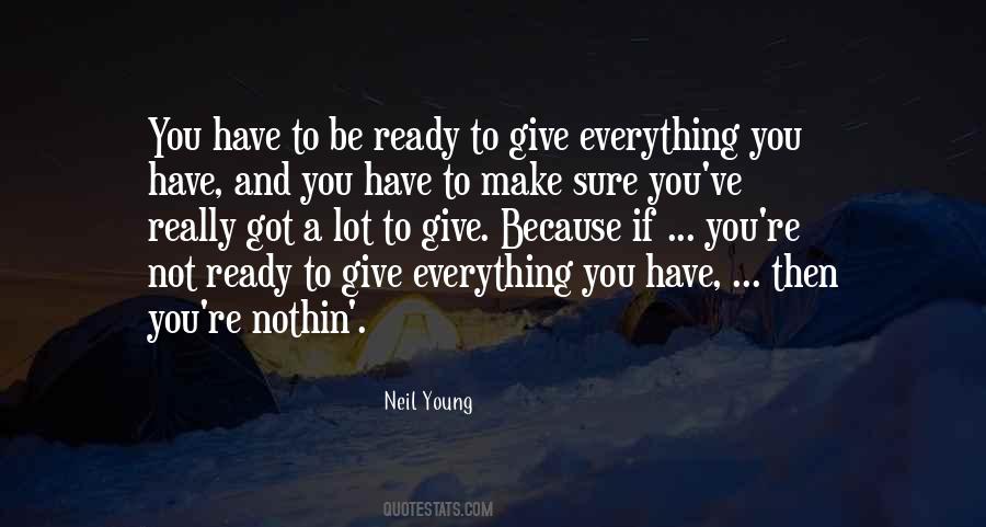 Quotes About Giving You Everything #856137