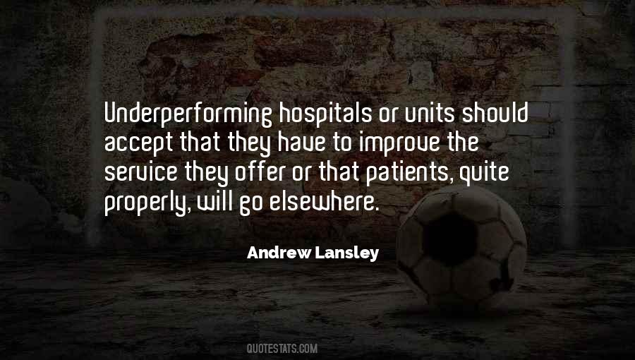 Quotes About Hospitals #1303898