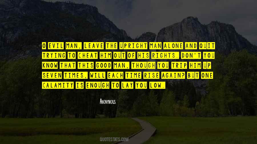Will Leave You Alone Quotes #1653061