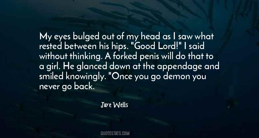 Will Never Go Back Quotes #1570390