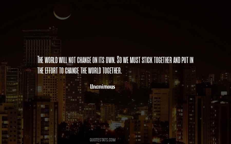 Will Not Change Quotes #1658504