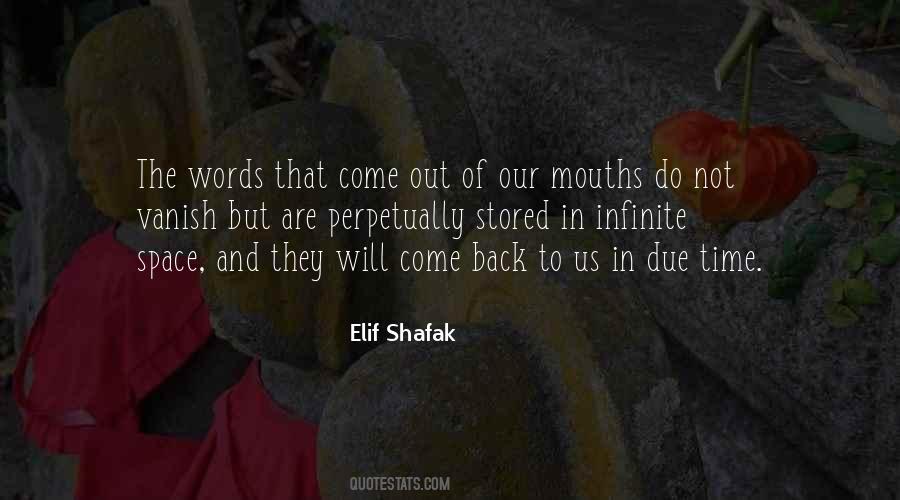 Will Not Come Back Quotes #1302006
