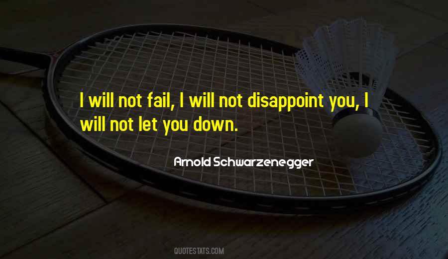 Will Not Fail Quotes #1222627