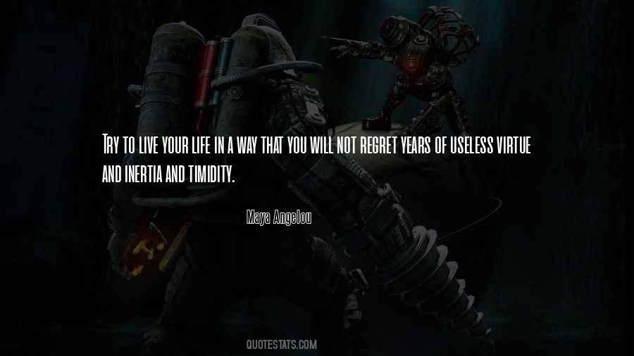 Will Not Regret Quotes #225163