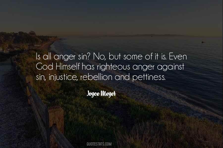 Quotes About Righteous Anger #1064155