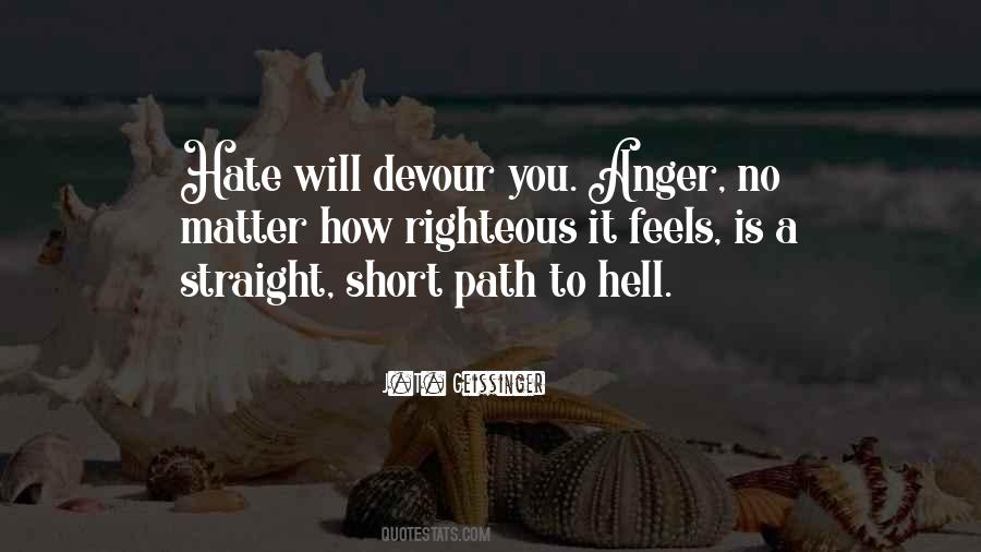 Quotes About Righteous Anger #1342947