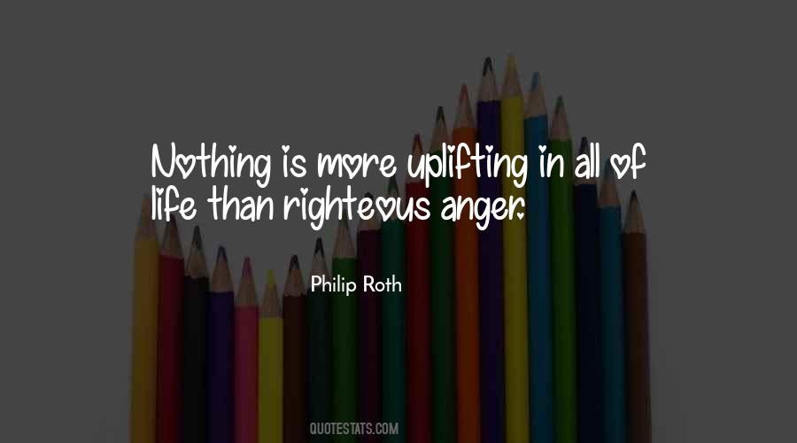 Quotes About Righteous Anger #283369