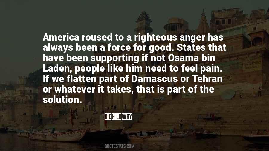 Quotes About Righteous Anger #508079