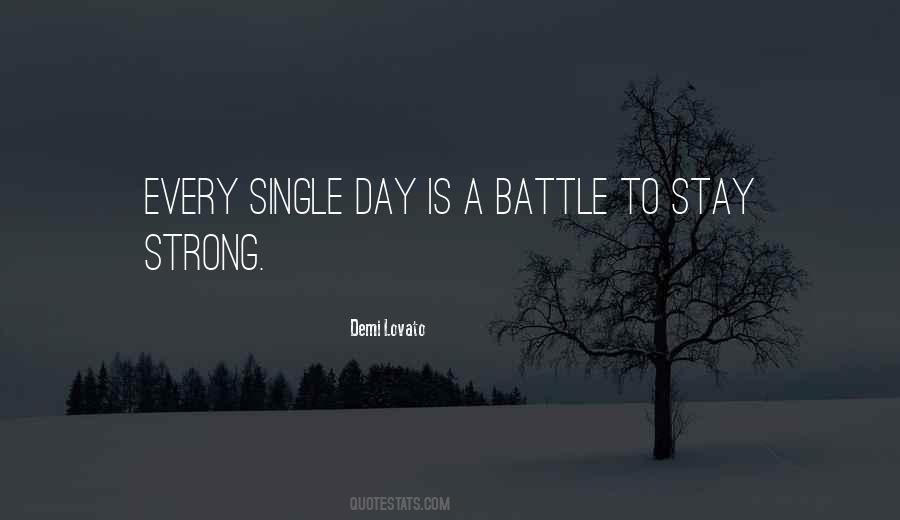 Will Stay Strong Quotes #839458