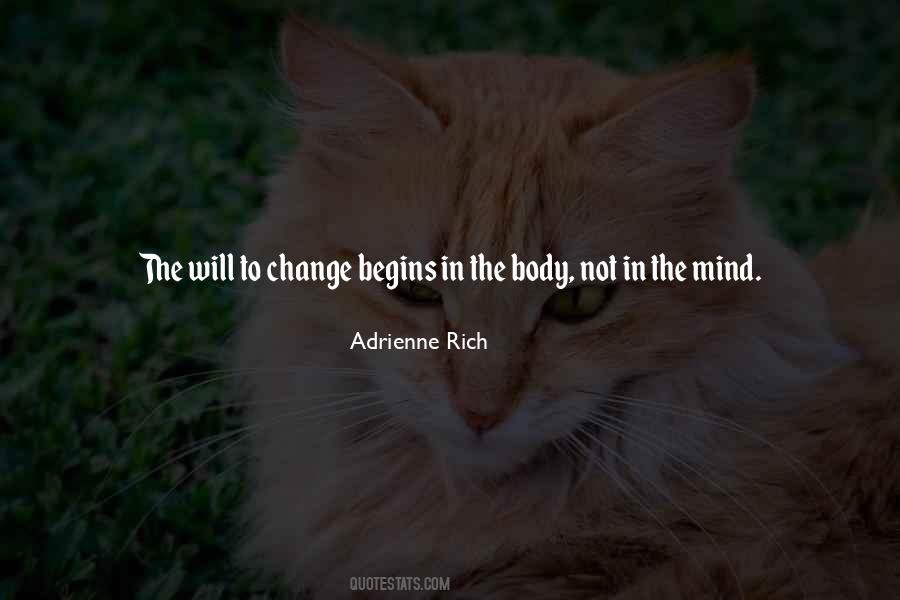 Will To Change Quotes #1512989