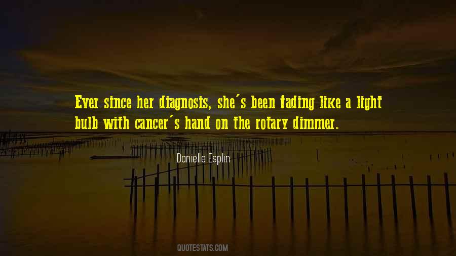 Quotes About Dying Cancer #1343664