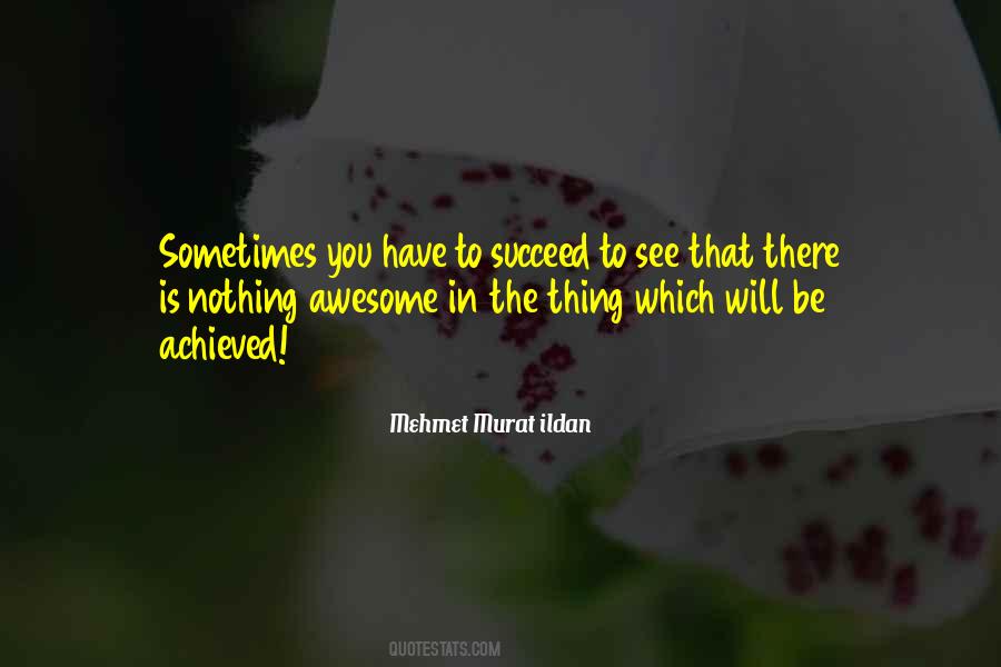 Will To Succeed Quotes #334891