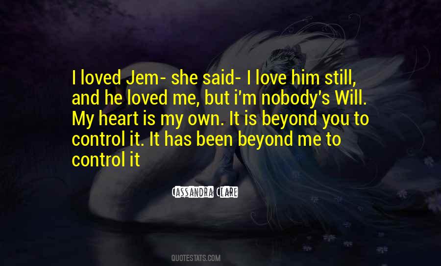Will To Tessa Quotes #1540269