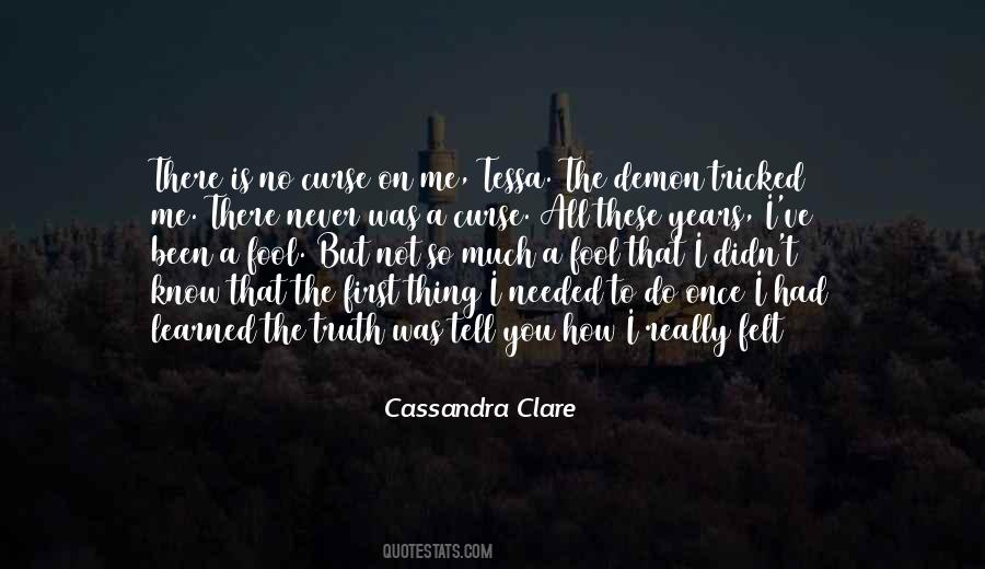 Will To Tessa Quotes #428994