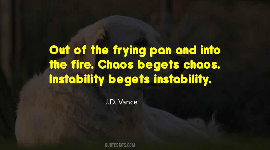 Quotes About Instability #289629