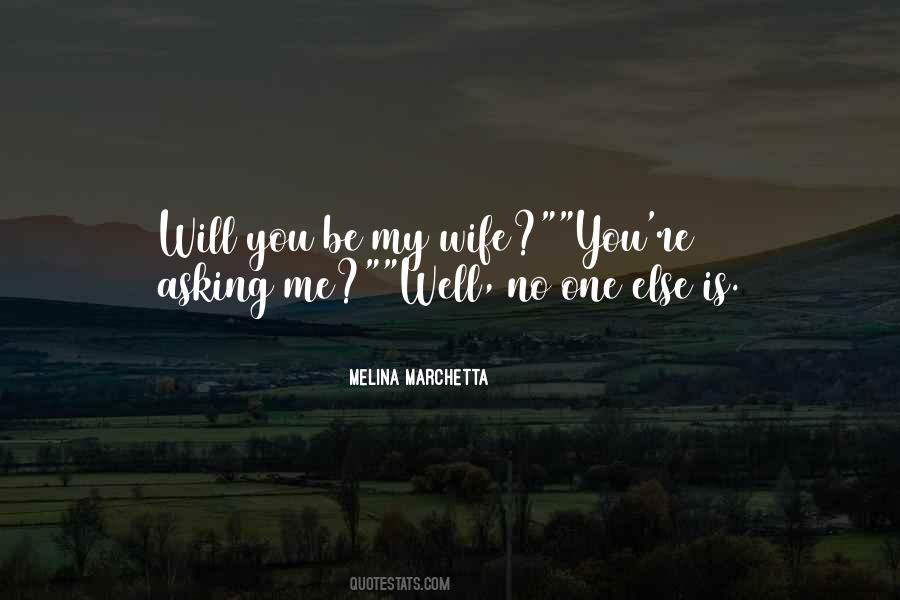 Will You Be Quotes #68002