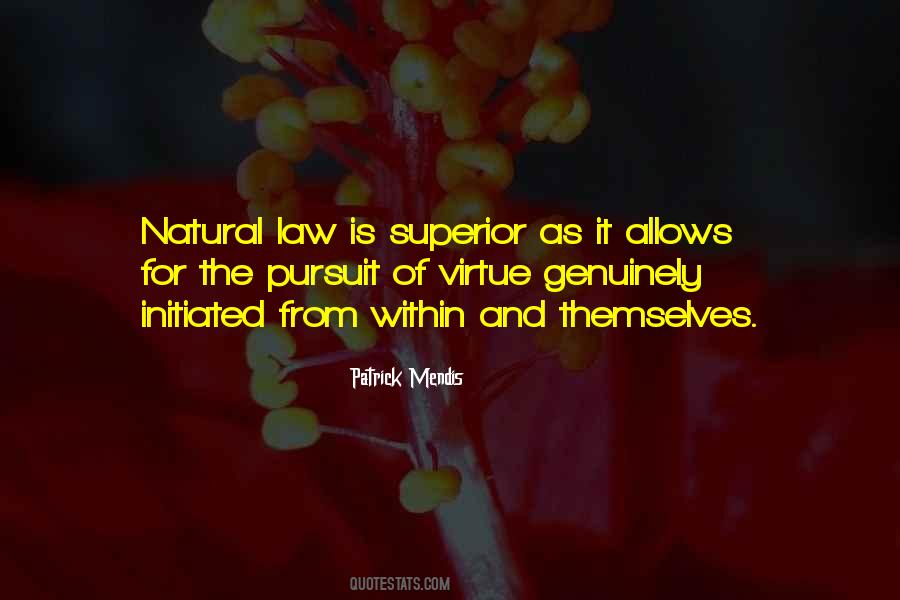 Quotes About Natural Law #1605599