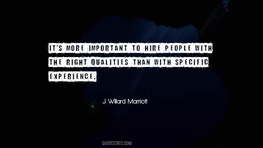 Willard Marriott Quotes #1811038